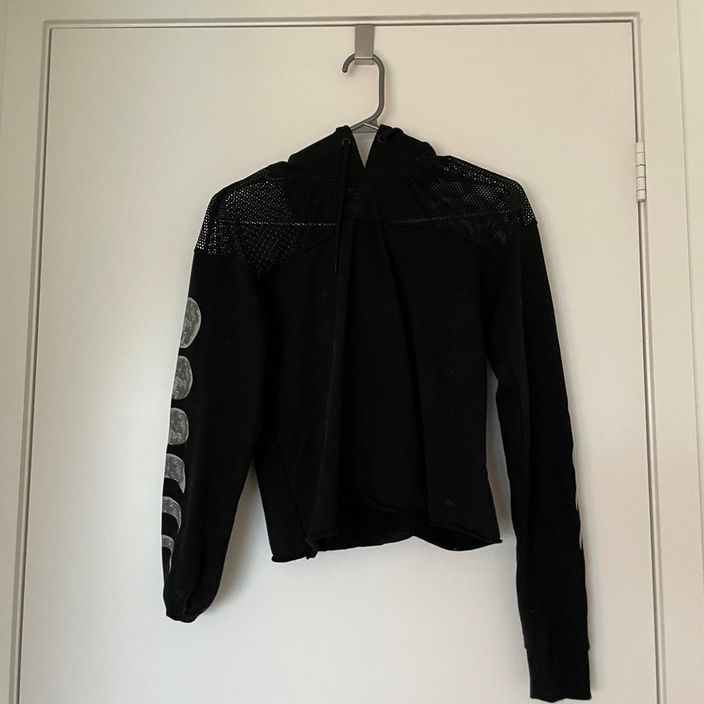 Y2K goth themed hoodie from Hot Topic